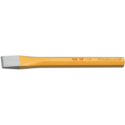 картинка 97-150 ЗУБИЛО ПЛОСКОЕ рукоятка 8-гранная GED RED 8703900 — losomat.ru